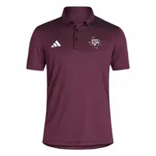 '26 Texas A&M Sideline Polo - Maroon Stripe