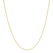 14k Yellow Gold Core Diamond Cut Singapore Chain - 263.020.16