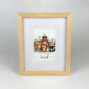 “You Are So Loved” in Natural 8×10″ Frame
