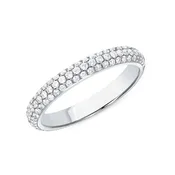 0.79 CT. Round Brilliant Diamond Eternity Band in 14K White Gold