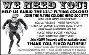HERO SOCIETY MEMBERSHIP — Flying Colors Comics