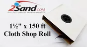 2SAND 1-1/2 in. x 50 Yard (150 ft) Cloth Shop Roll