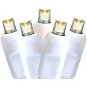 105L 5mm LED Icicle Light String, 3in Bulb Spacing
