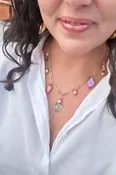 Beaded Charm Necklace