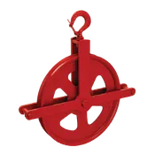10″ Crosby® T-350-B Gin Block for Manila Rope