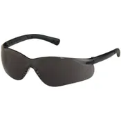 MCR BK312AF Notched Frameless Non Slip Lens Safety Glasses [12 PACK]