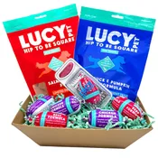 Dog Gold Treat Basket