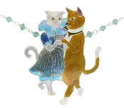 NEW! Cats Dancing Samba Lrg Necklace — Bamboo Jewelry