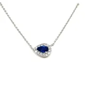14KT Sapphire Necklace