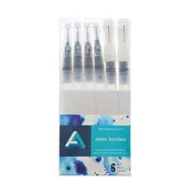 ART ALTERNATIVES: Water Brushes | Set of 6 [S]