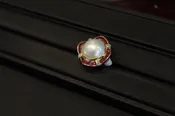 14Karat Mabe Pearl Earrings — OleTowne Jewelers
