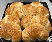 10 Large Croissants