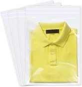 12″ × 15″ Self-Sealing Clear Packaging Bags – 100 Pack