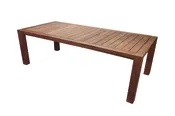 8 Foot Rectangular Teak Dining Table by Royal Teak Collection - COMF96