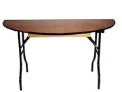 60" Half Round Table — All Occasion Party Rentals