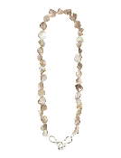 Aisha Shell Necklace - Silver