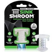 SinkShroom® (Clear) The Hair Catcher That Prevents Clogged Bathroom Sink Drains