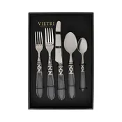 Aladdin Antique Clear Five-Piece Place Setting - Set of 4