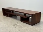 Paul Frankl Rosewood Coffee Table / Bench — sputnik modern
