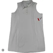 Athletic Dress By Reebok In Cream & White, Size: 2x