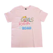 Pink Girls Rule the Road T-Shirt