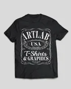 Artlab USA (BLACK) l T-Shirt