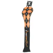 Argyle Skinny Stick - Black / Orange