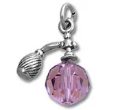 10mm Crystal Purple Perfume Bottle