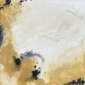 Andrea Cermanski, Plaza Blanca, 2025, natural pigments in an acrylic medium — Gallery Hózhó