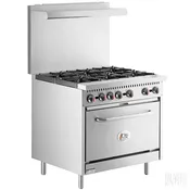 6 Burner Stove w/ Oven