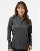 Adidas - Women's Space Dyed Quarter-Zip Pullover