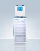 Accucold ARG8PV-FS24LSTACKMED2 24" Wide All-Refrigerator/All-Freezer Combination