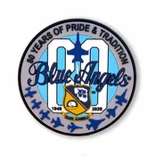 Blue Angels 80th Anniversary 4-inch PVC Patch
