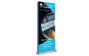 Banner Stand: Deluxe Retractable 33"x81"