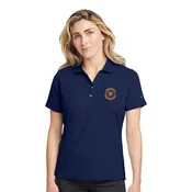 264S24 - Combat Comm Squadron - EMB - Ladies Midnight Navy - Nike Polo