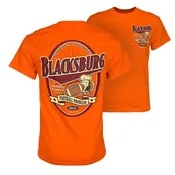 Blacksburg Drinking Town T-Shirt: Orange by Smack Apparel