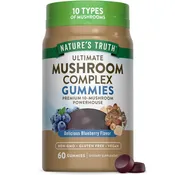 10 Mushroom Complex Gummies (Delicious Blueberry)