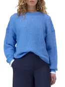 Alpaca-Wool-Blend Knit in Moonleaf Blue