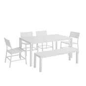 Alora Aluminum 6PC Outdoor Dining Set