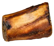 Beef Marrow Bone 4" - Tough Dog Chew with Shrinkwrap