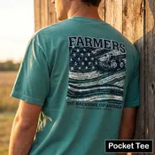 American Farmers - Comfort Color Pocket Tee