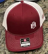 Trucker Cap Cardinal Red / White