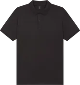 Bamboo Jersey Polo Shirt - Black - XL