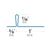 2 – Interlocking Metal Weatherstrips