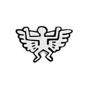 Angel Pin - White
