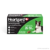 Heartgard Plus Chewables for Dogs 51-100 lbs - 6 Pack