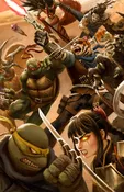 TMNT Battle Nexus #1-5 Set