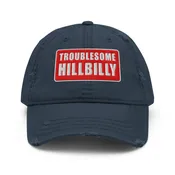 Troublesome Hillbilly – THE destressed HAT (navy)
