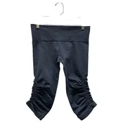 Athletic Capris By Lululemon In Blue, Size:6