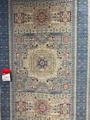 4’11” x 8′ Turkish Powerloom, Wool, Mamluk Design